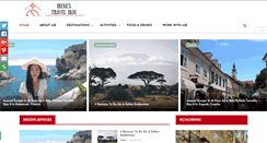 Desktop Screenshot of irene-travelogue.com